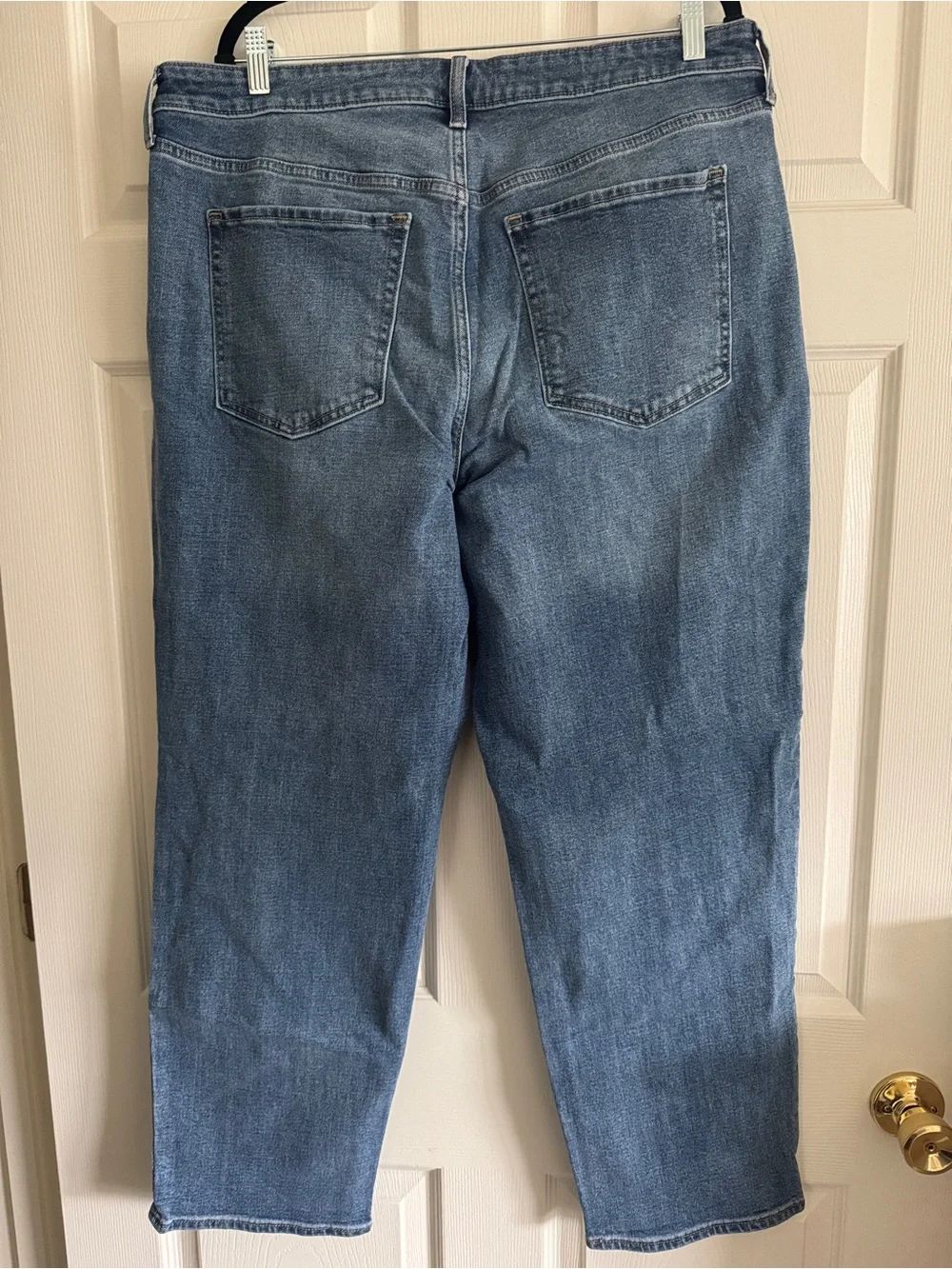 High-Rise OG Loose Jeans in Light Blue Wash | Old Navy, Size 18
